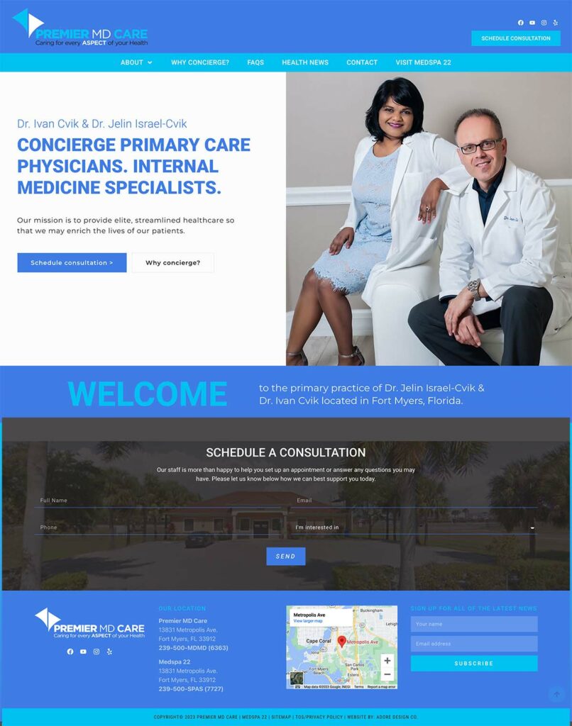 Concierge Primary Care Physicians Fort Myers Florida